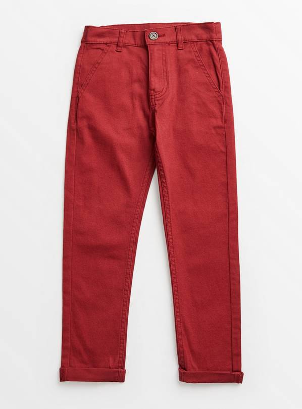 Dark Red Chinos 10 years